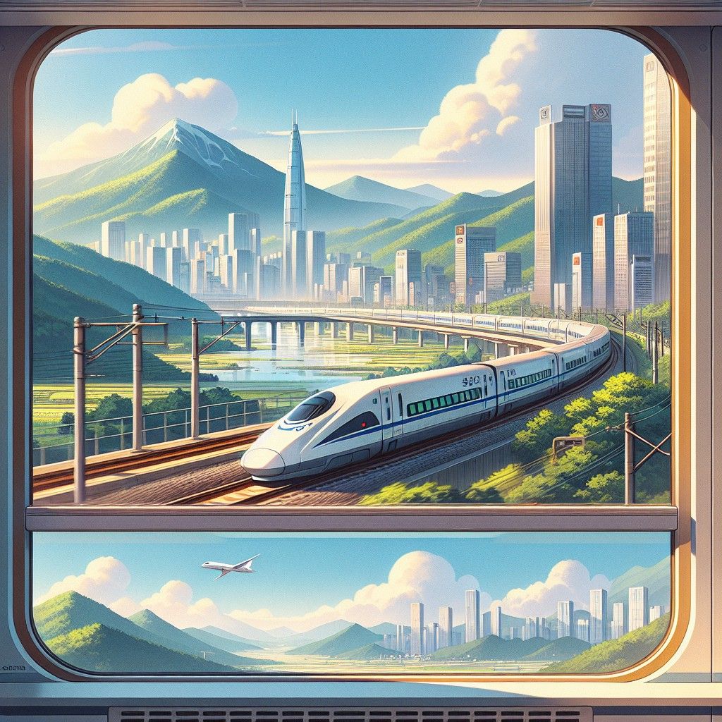 Trải Nghiệm Tàu Tốc Hành KTX – Vi Vu Hàn Quốc Cực Chất