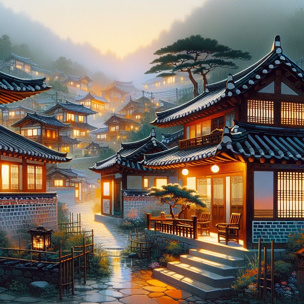 Gangneung Ojuk Hanok Village - Trải nghiệm văn hóa đặc sắc