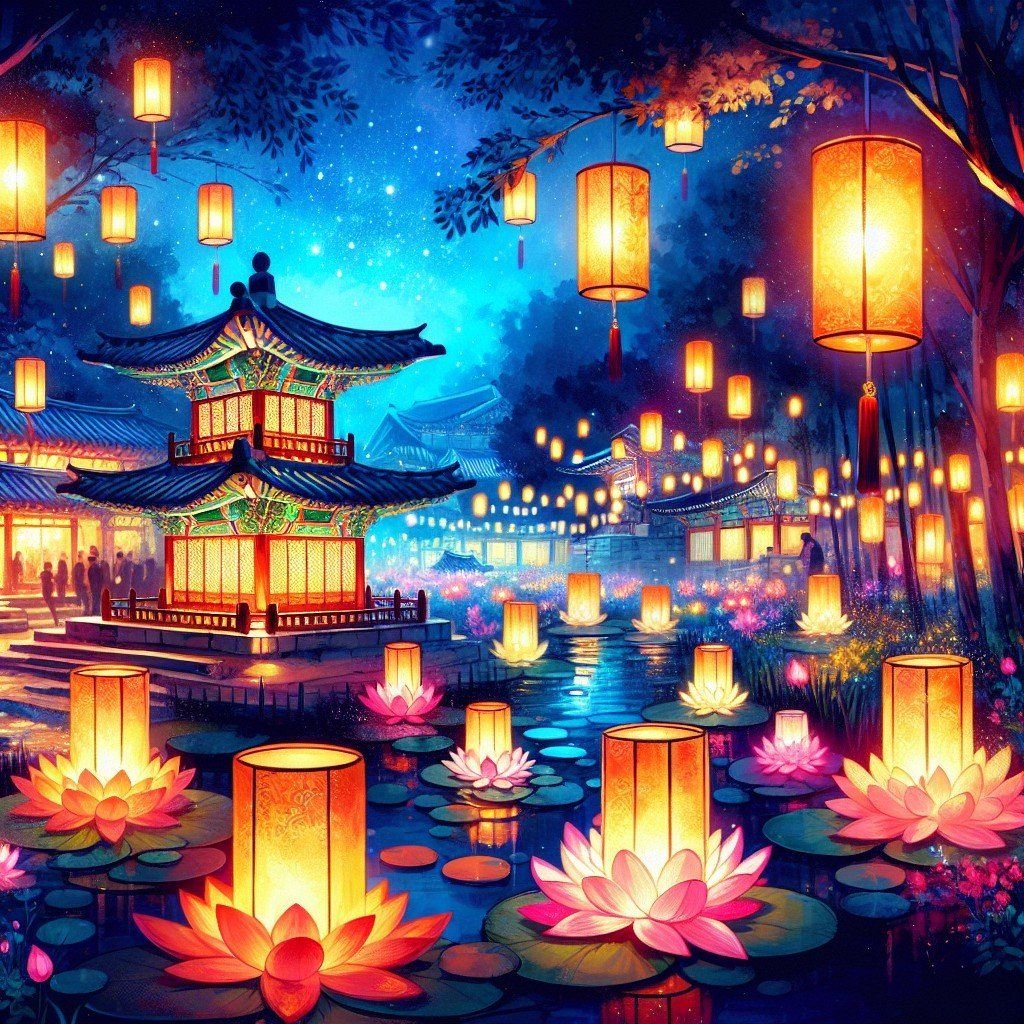 Lễ hội Đèn Lồng Hoa Sen tại Seoul (Yeon Deung Hoe)