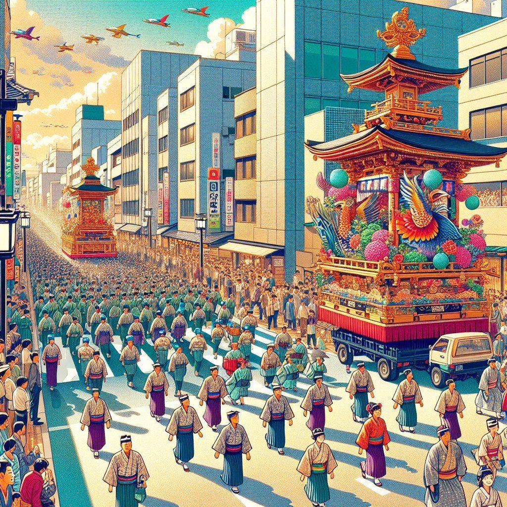 Lễ Hội Kanda Matsuri: Món Quà Văn Hóa Đặc Sắc Của Tokyo