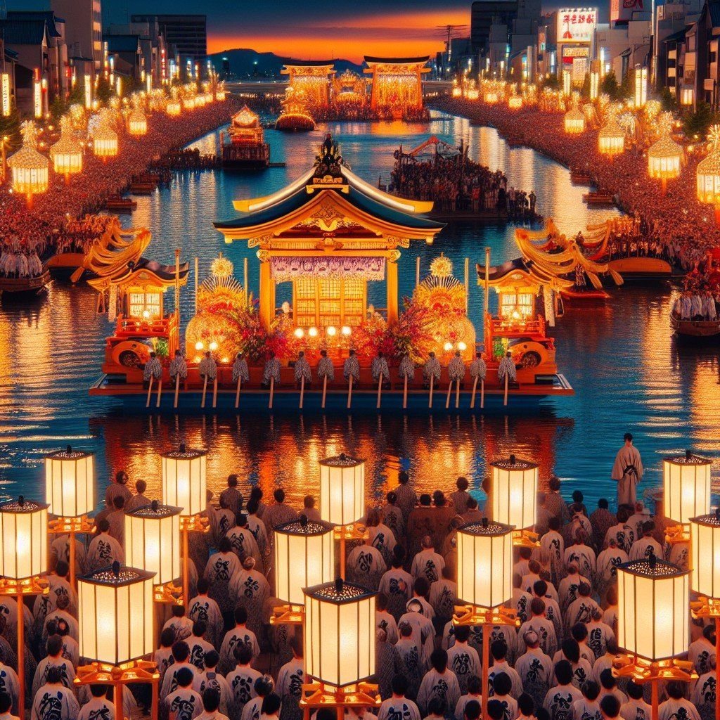 Lễ hội Tenjin Matsuri – Sự kiện văn hóa độc đáo tại Osaka