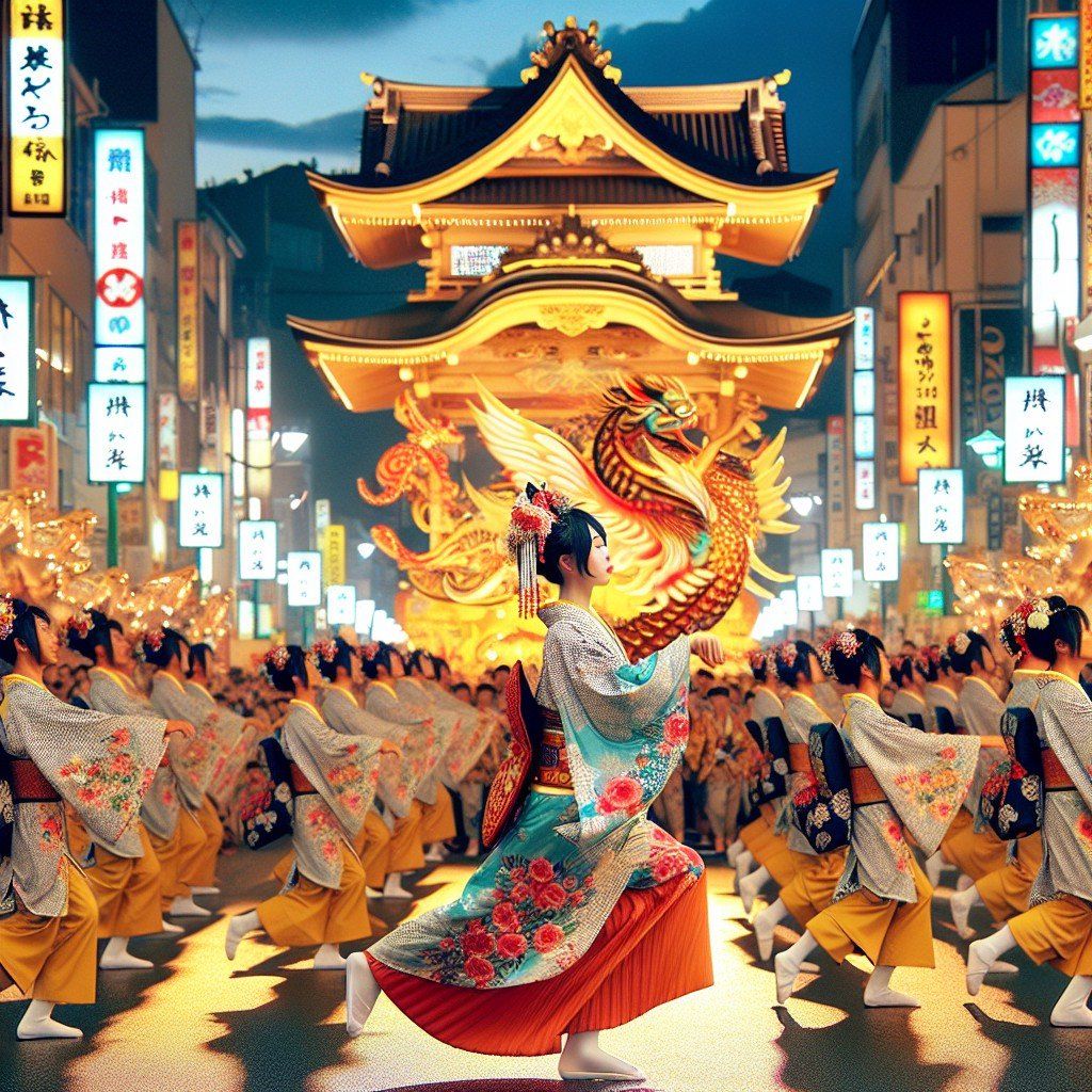Khám Phá Lễ Hội Awa Odori Tại Tokushima
