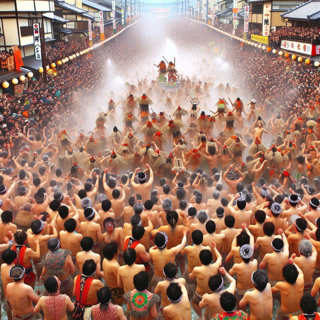 Lễ hội Hadaka Matsuri: Trải Nghiệm Văn Hóa Nhật Bản Tháng 2