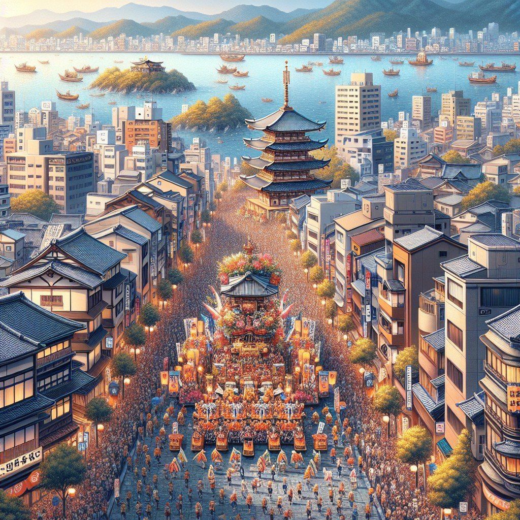 Lễ hội Nagasaki Kunchi – Di sản văn hóa độc đáo của Nhật Bản
