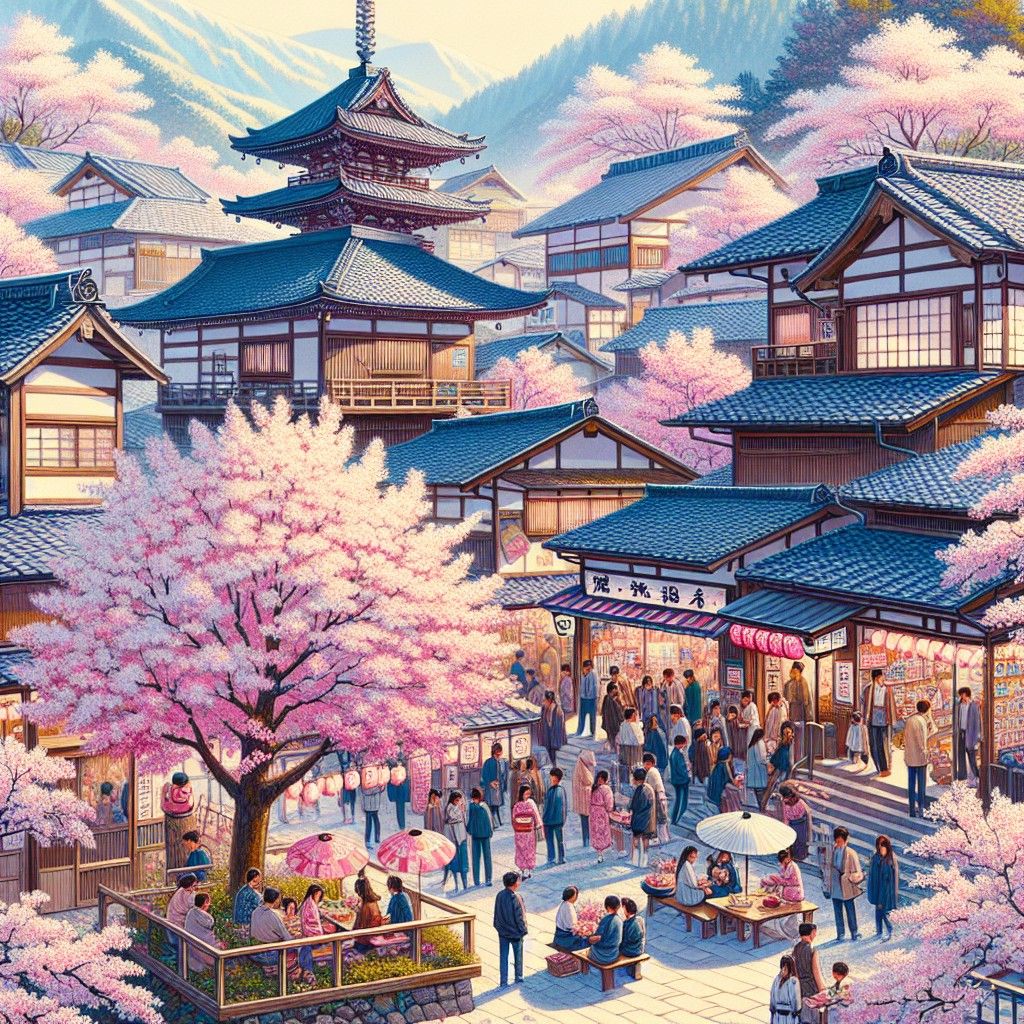 Lễ hội Hanami - Trải nghiệm ngắm hoa anh đào tuyệt đẹp tại Nhật Bản