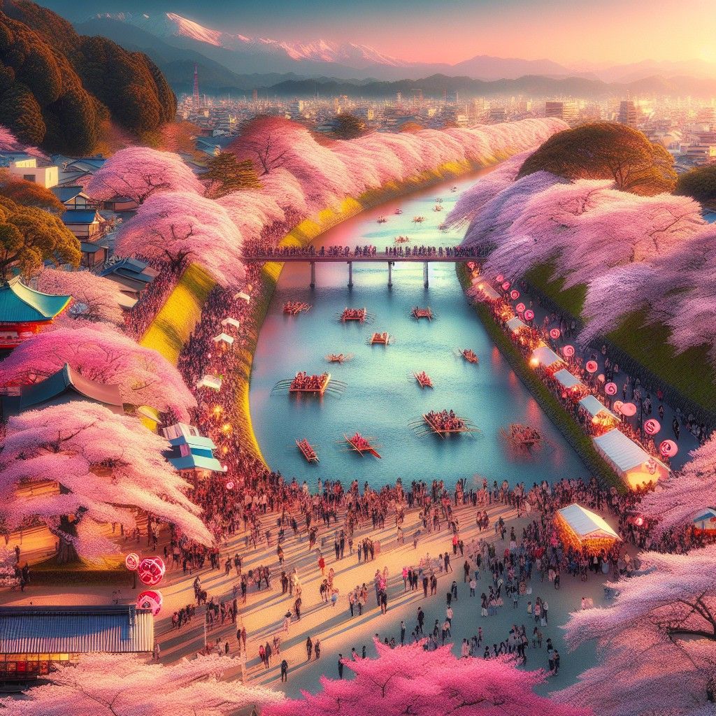 Lễ hội Takada Park Cherry Blossom Festival – Trải nghiệm ngập tràn sắc hoa anh đào