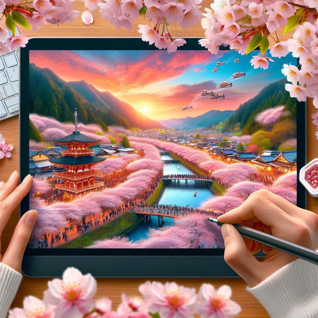 Lễ hội Tsuyama Kakuzan Park Cherry Blossom - Nét đẹp mùa xuân Nhật Bản