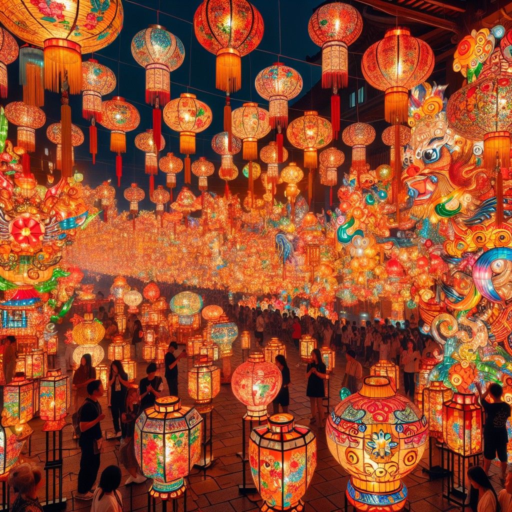 Lễ hội Đèn lồng Đài Bắc – Tháng 2