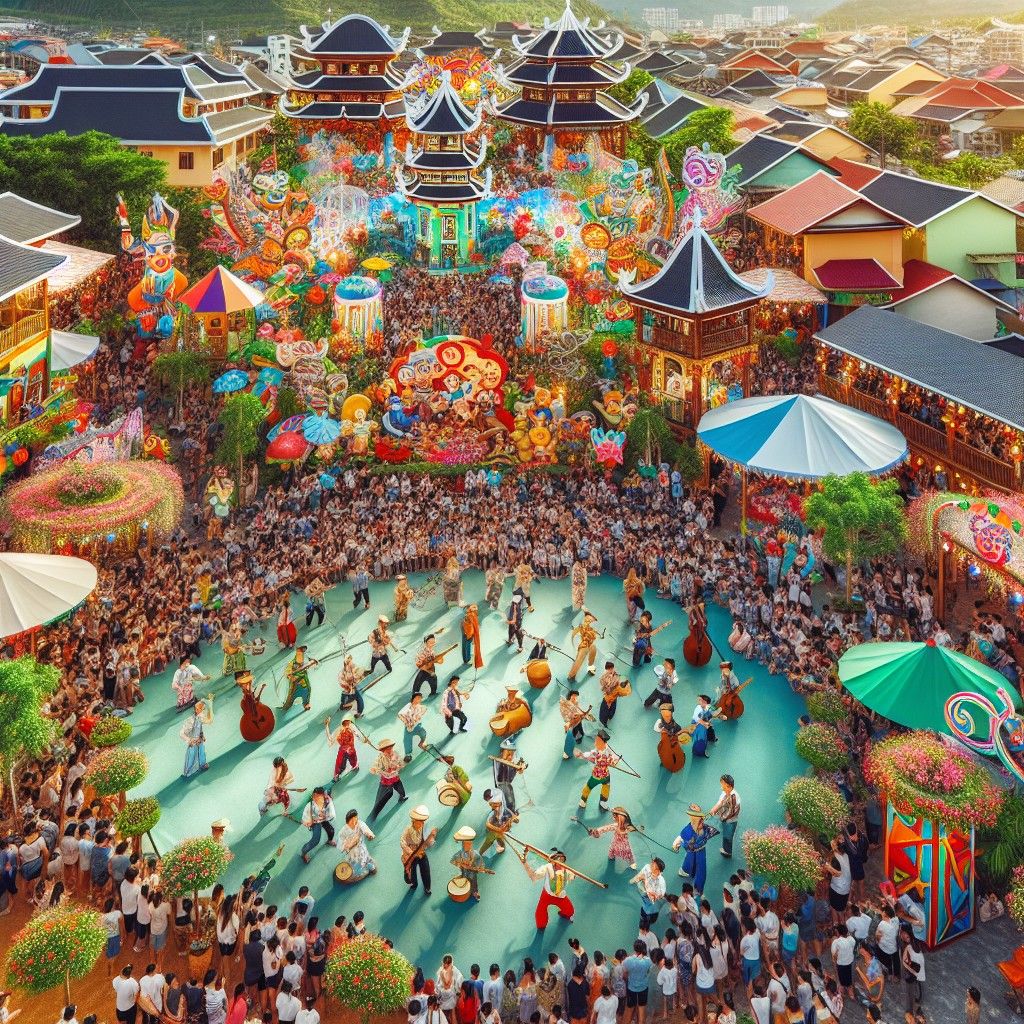 Lễ hội Văn hóa Dân gian Trẻ em Quốc tế Nghi Lan