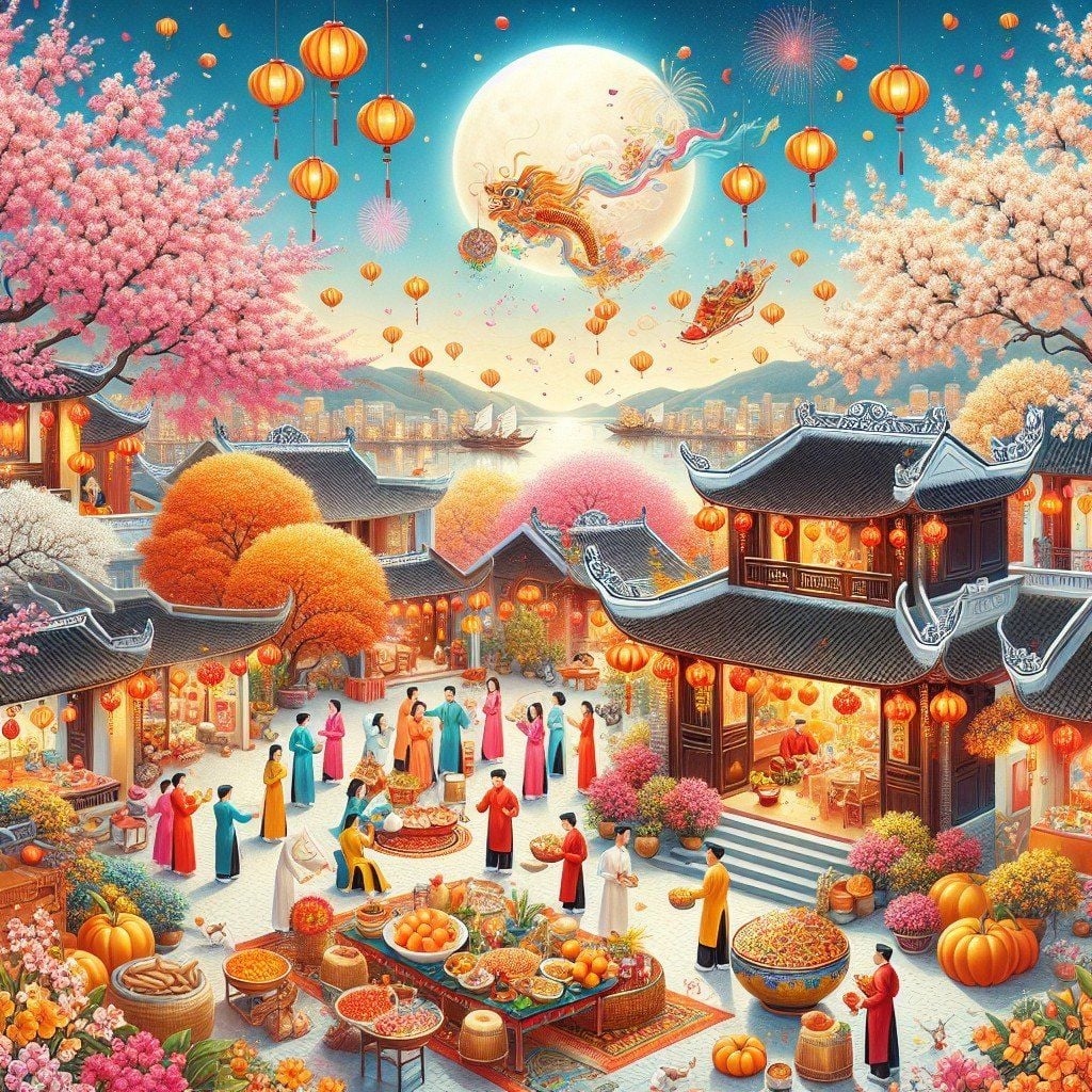 Tết Nguyên Đán - Lễ Hội Mùa Xuân của Người Việt