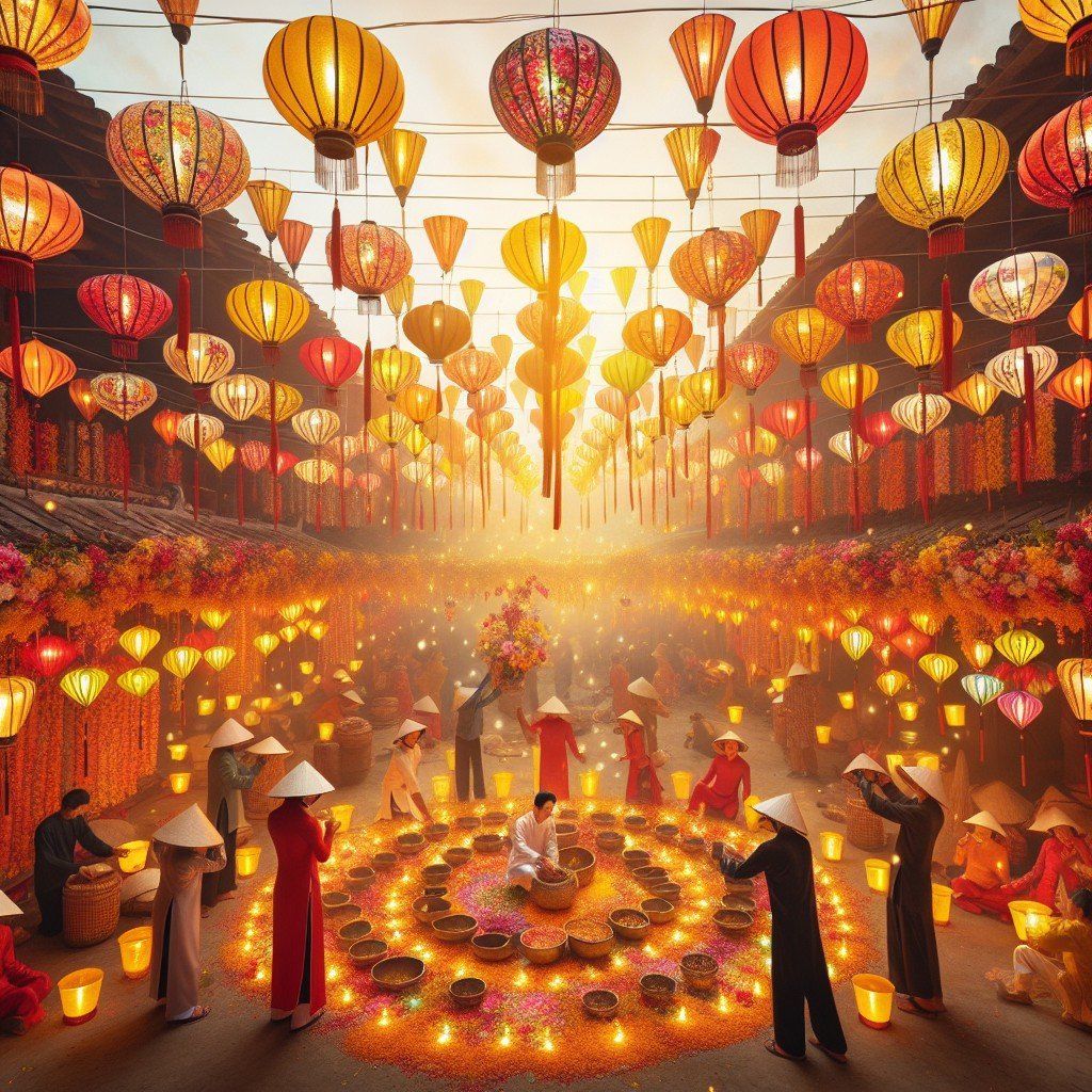 Lễ Hội Đèn Lồng - Tết Nguyên Tiêu tại Việt Nam