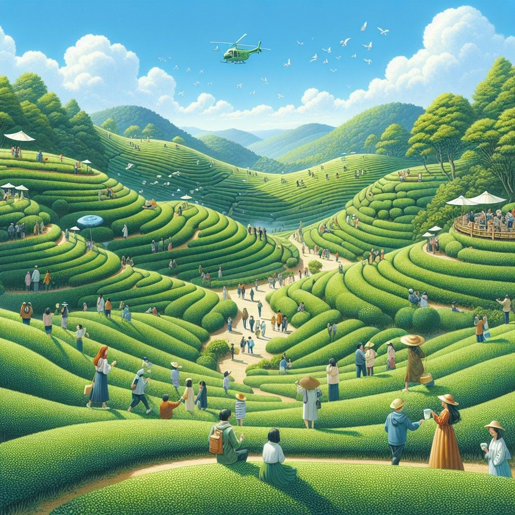 Lễ hội Trà Xanh Boseong – Tháng 5: Trải Nghiệm Văn Hóa Trà Hàn Quốc