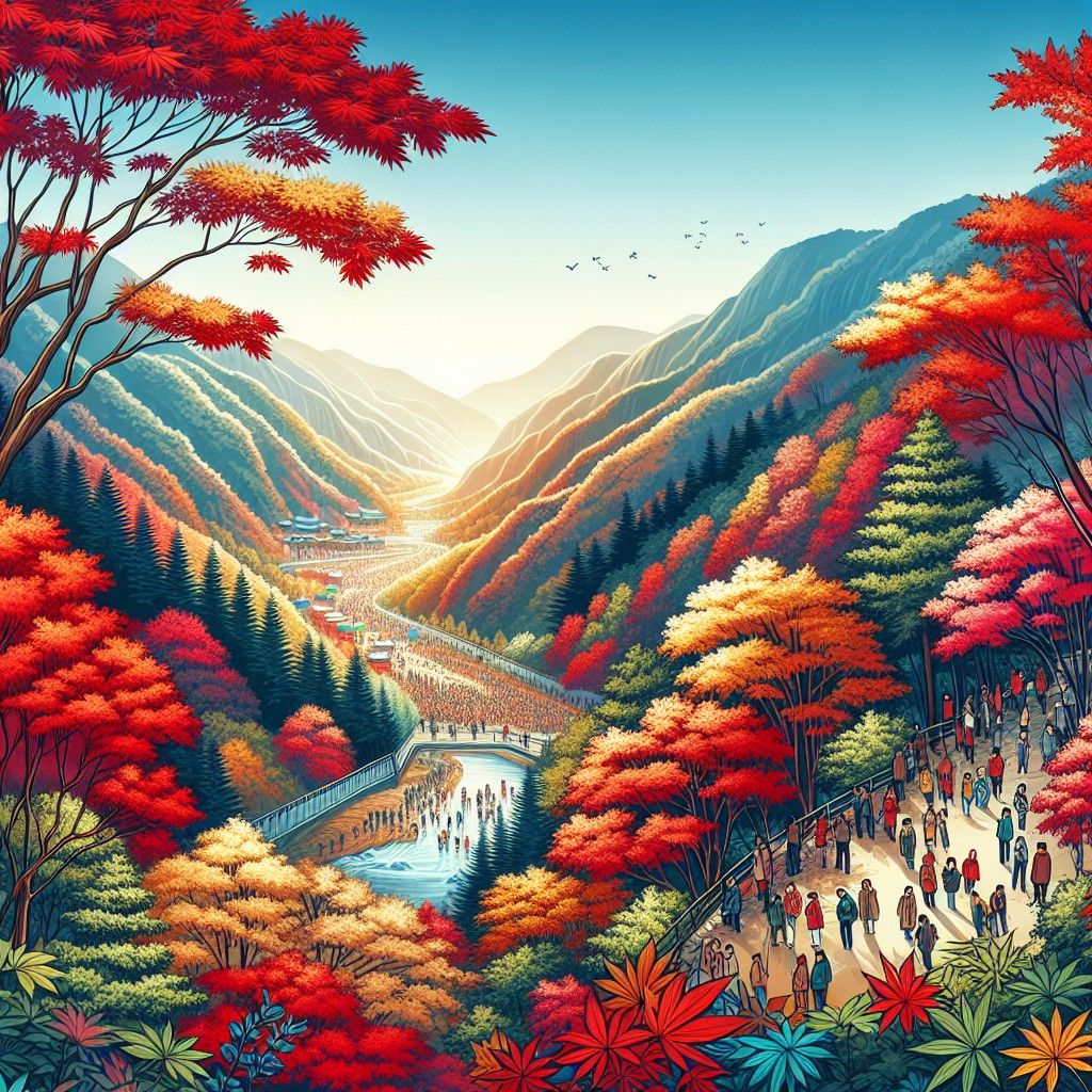 Lễ hội Lá đỏ Naejangsan – Khám Phá Vẻ Đẹp Thu Hút Của Hàn Quốc