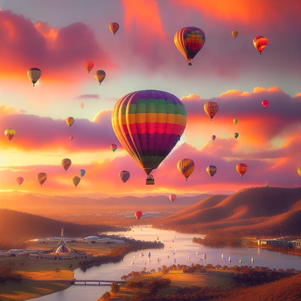 Lễ hội khinh khí cầu Canberra Balloon Spectacular