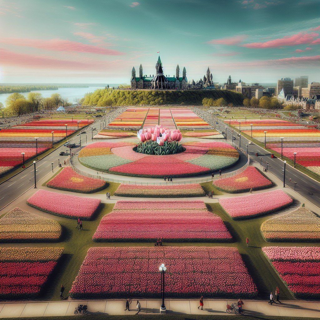 Lễ hội Hoa Tulip Ottawa - Sắc màu và Văn hóa giữa Canada và Hà Lan