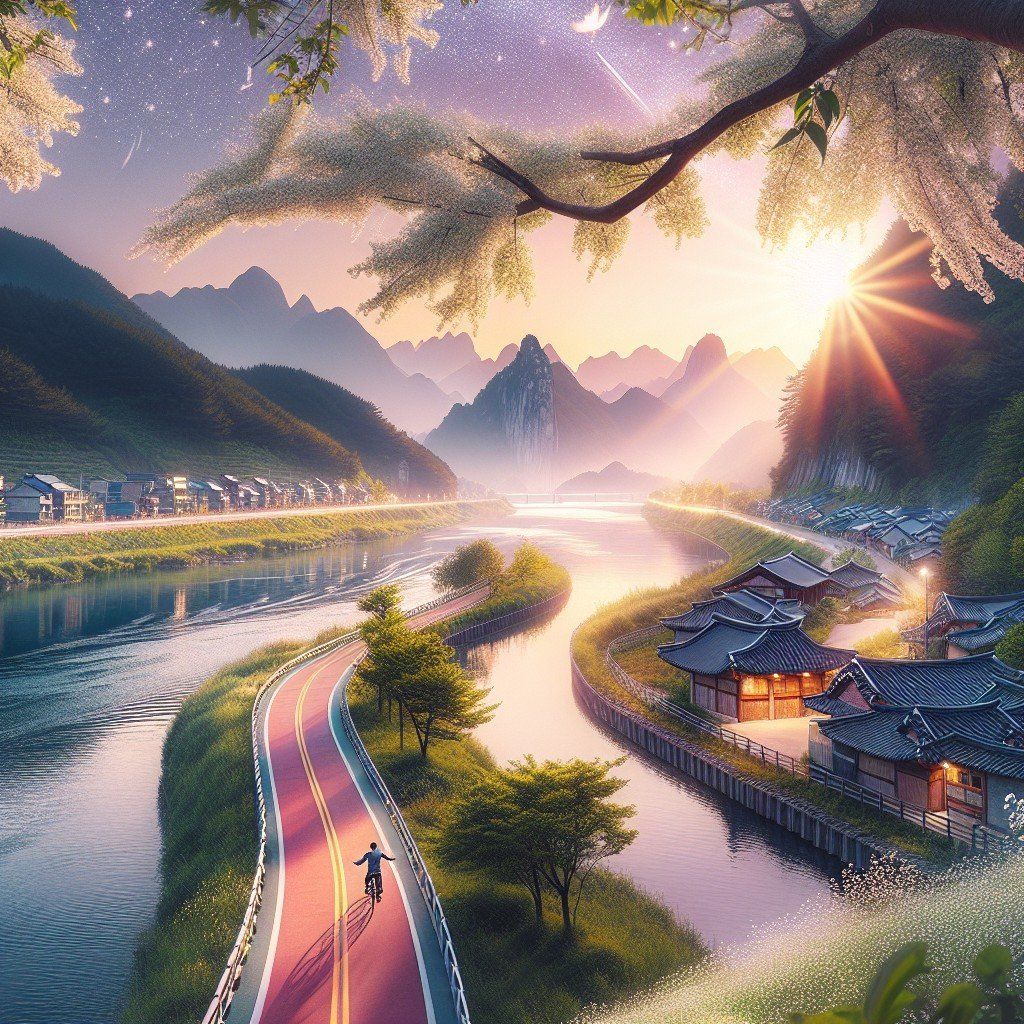 Hành Trình Trên Hai Bánh - Khám Phá Vẻ Đẹp Sông Nakdong