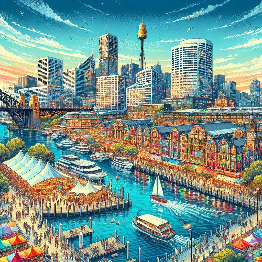 Khám Phá Darling Harbour – Điểm Đến Sôi Động Giữa Lòng Sydney