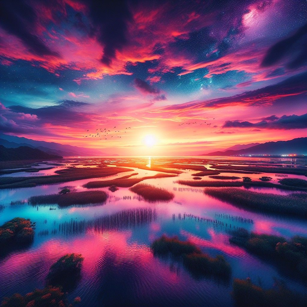 Gaomei Wetland – Bức tranh thiên nhiên tuyệt mỹ tại Đài Trung