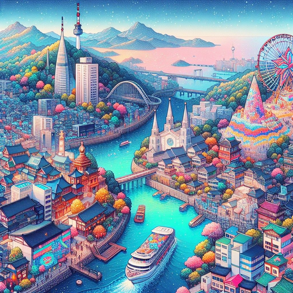 Lịch Trình Du Lịch Tự Túc Hàn Quốc 5 Ngày 4 Đêm - Khám Phá Seoul, Nami và Everland