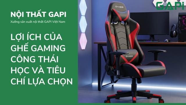 Tại Sao Giới Trẻ TP.HCM Đang Đổ Xô Mua Ghế Gaming Công Thái Học?