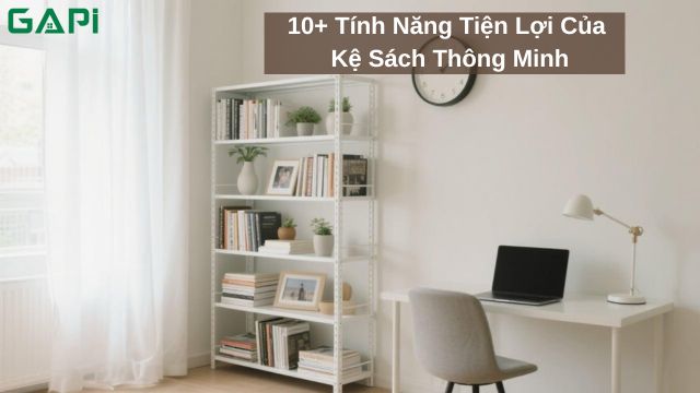 10+ Tính Năng Tiện Lợi Của Kệ Sách Thông Minh