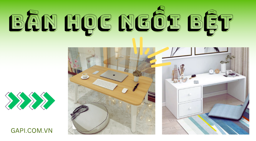 Bàn học ngồi bệt
