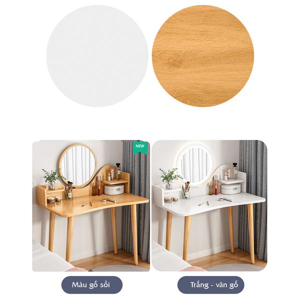 bàn trang điểm gỗ mdf