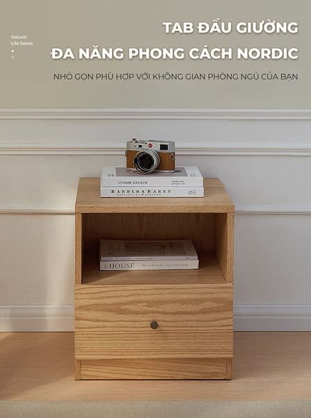 tủ đầu giường gỗ - GP343