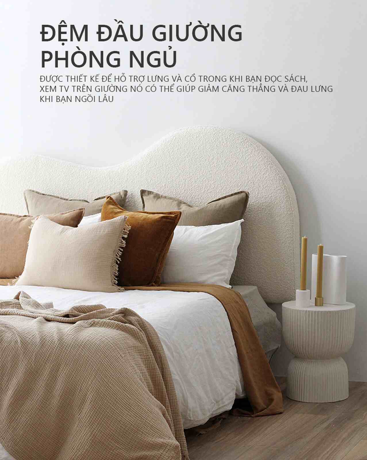 Đệm đầu giường hình đám mây - GC37