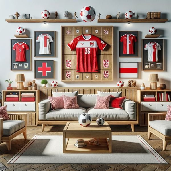 20+ Mẫu Decor Phòng Khách Theo Màu Đội Bóng Mùa Euro 2024 ...