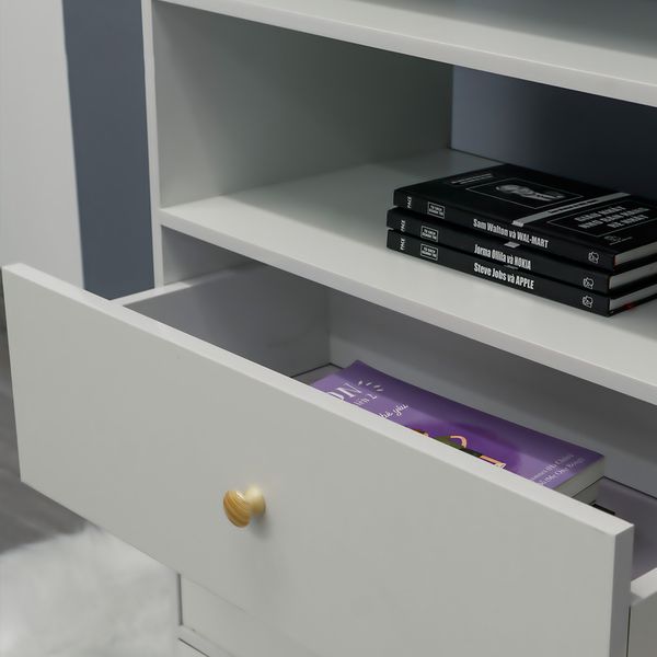 kệ sách nhỏ gọn có ngăn kéo