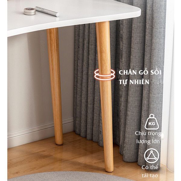 bàn trang điểm gỗ mdf