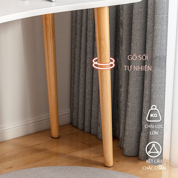 bàn trang điểm có gương led