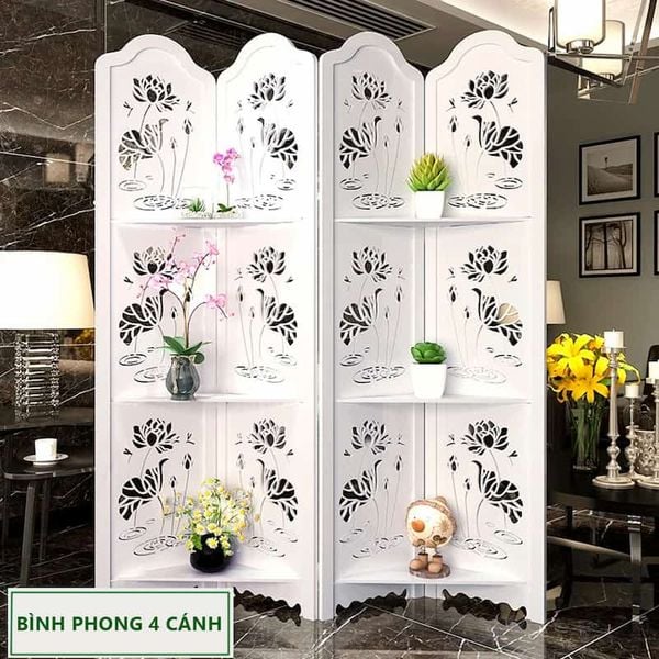 bình phong 4 cánh