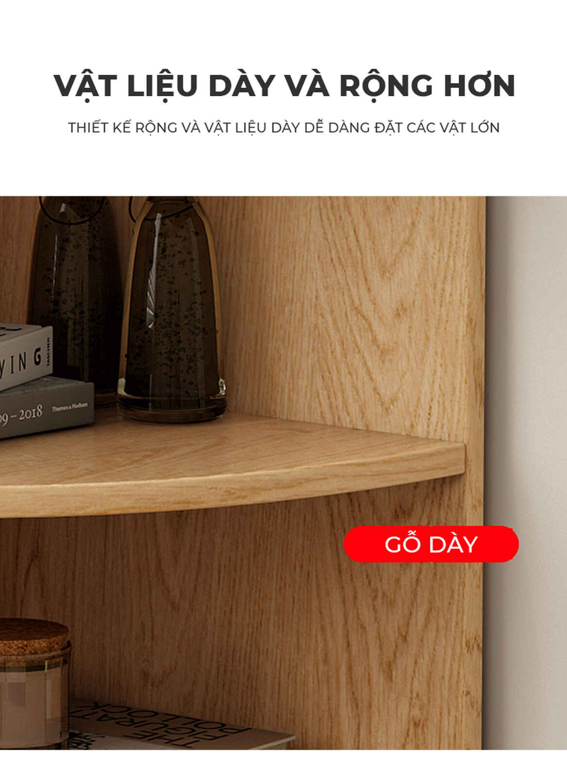 Kệ Góc Tường Trang Trí Đa Tầng Hiện Đại