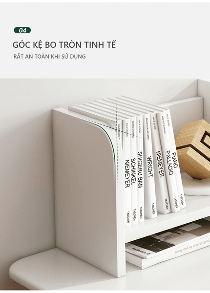 kệ sách gỗ mdf để bàn