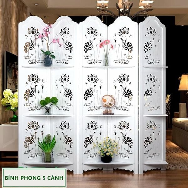 bình phong 5 cánh