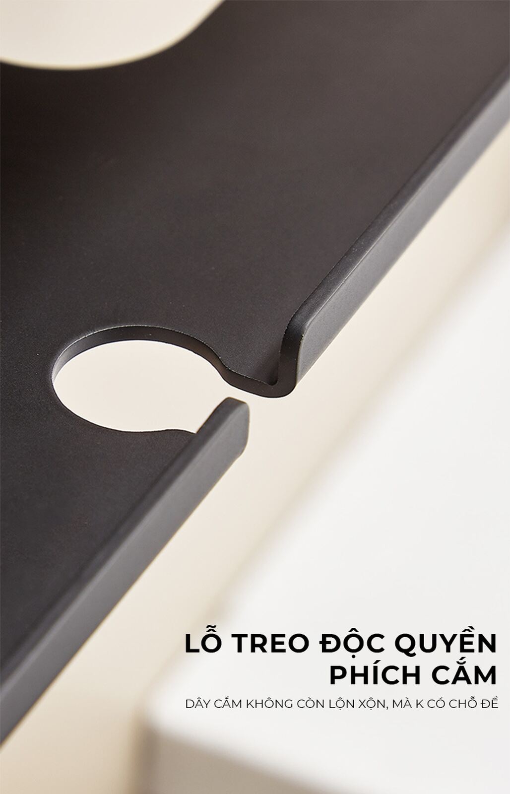 Kệ nhà tắm kim loại kết hợp gỗ vân sồi