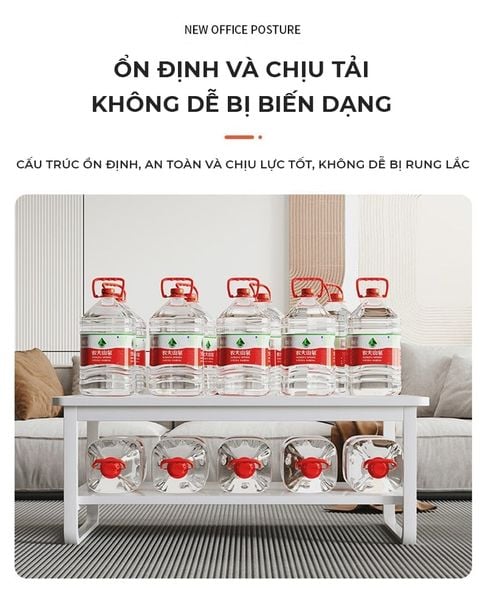 bàn trà sofa phòng khách 2 tầng