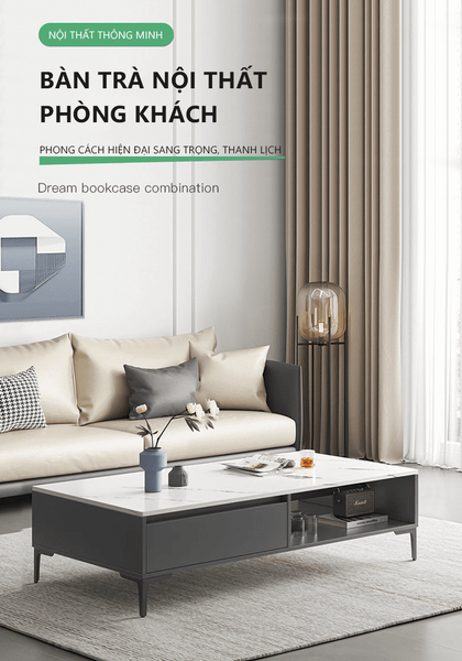 bàn trà sofa có ngăn kéo