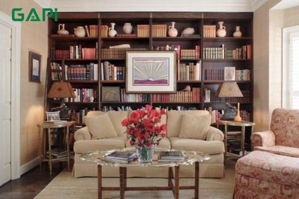 kích thước kệ sách