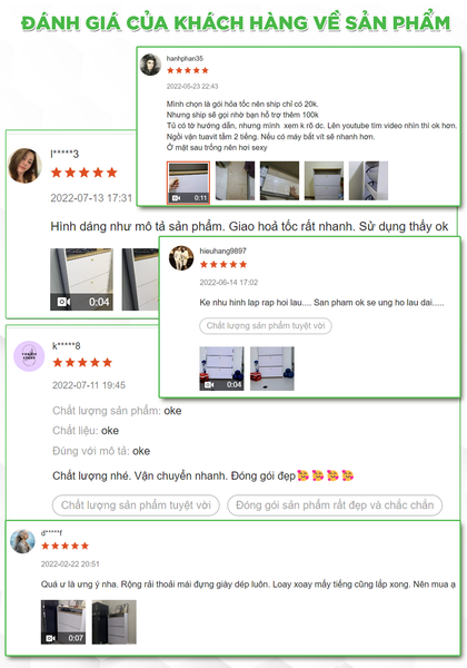 tủ giày thông minh 3 tầng