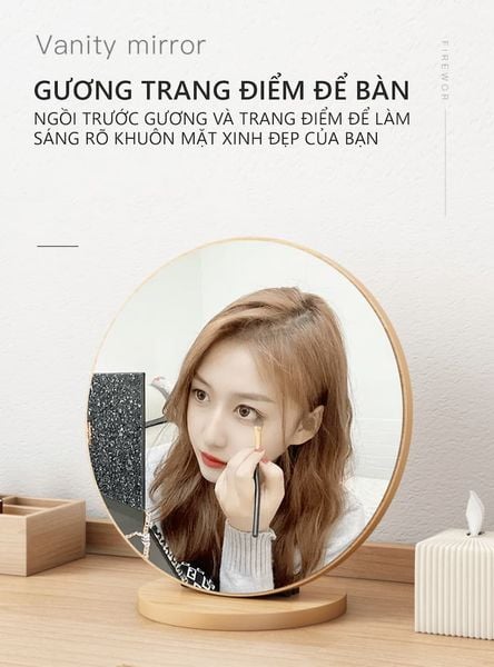 gương trang điểm