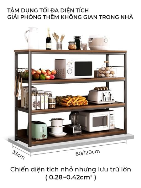 kệ bếp thông minh đa tầng