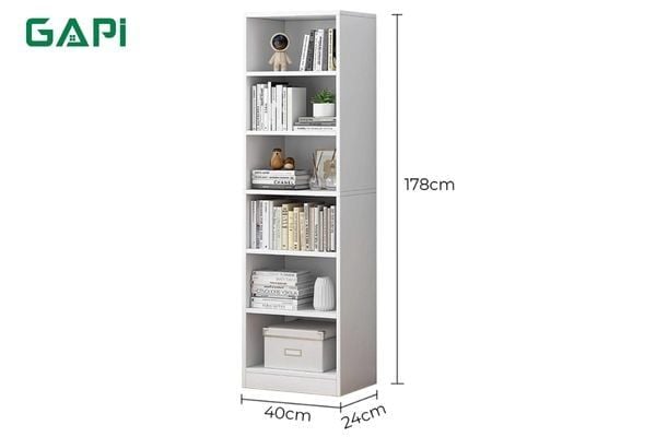 kích thước kệ sách