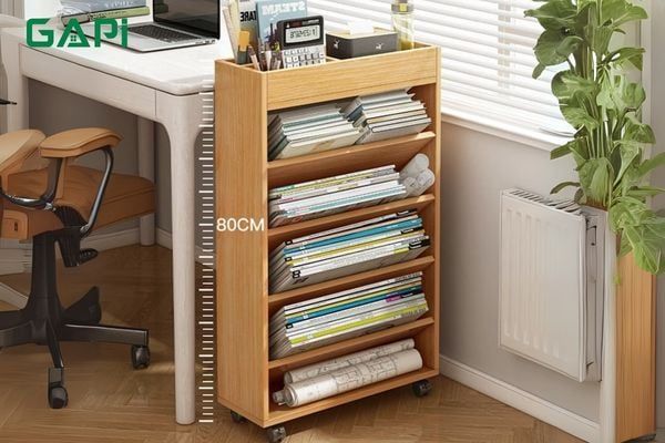 kích thước kệ sách