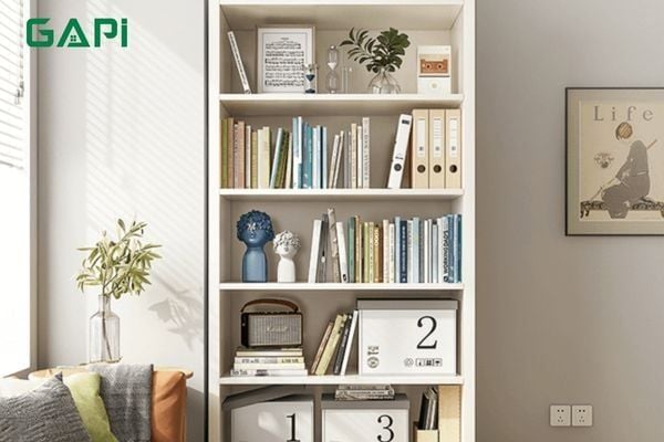 kích thước kệ sách