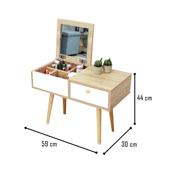 bàn trang điểm ngồi bệt