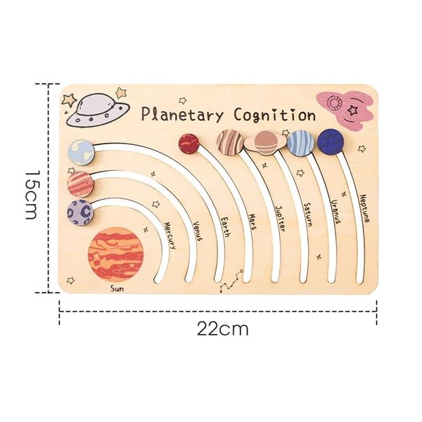 bảng đồ chơi giáo dục về hành tinh
