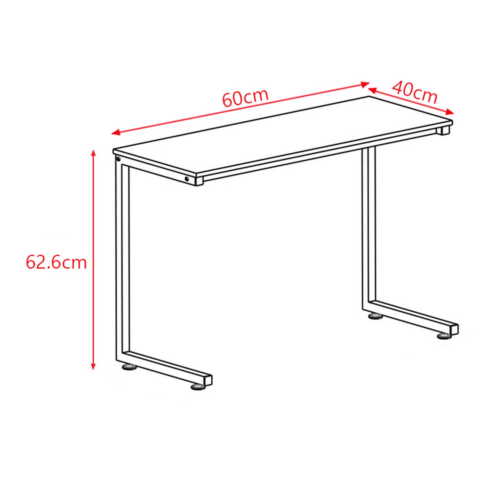 Bàn làm việc đa năng khung vân gỗ hiện đại